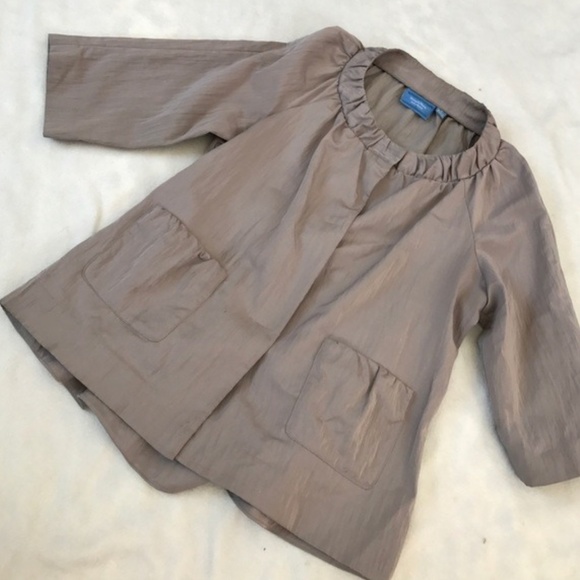 Simply Vera Wang 3/4 Sleeve Lightweight Jacket - Picture 1 of 5